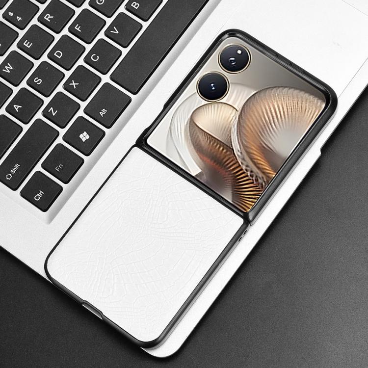 For Xiaomi Mix Flip 2 Crocodile Texture Back Cover Phone Case