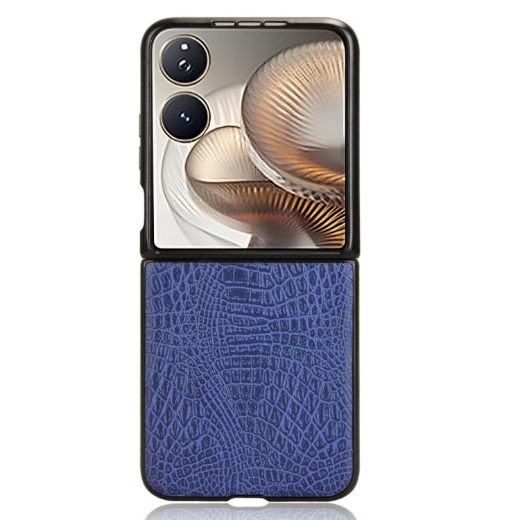 For Xiaomi Mix Flip 2 Crocodile Texture Back Cover Phone Case