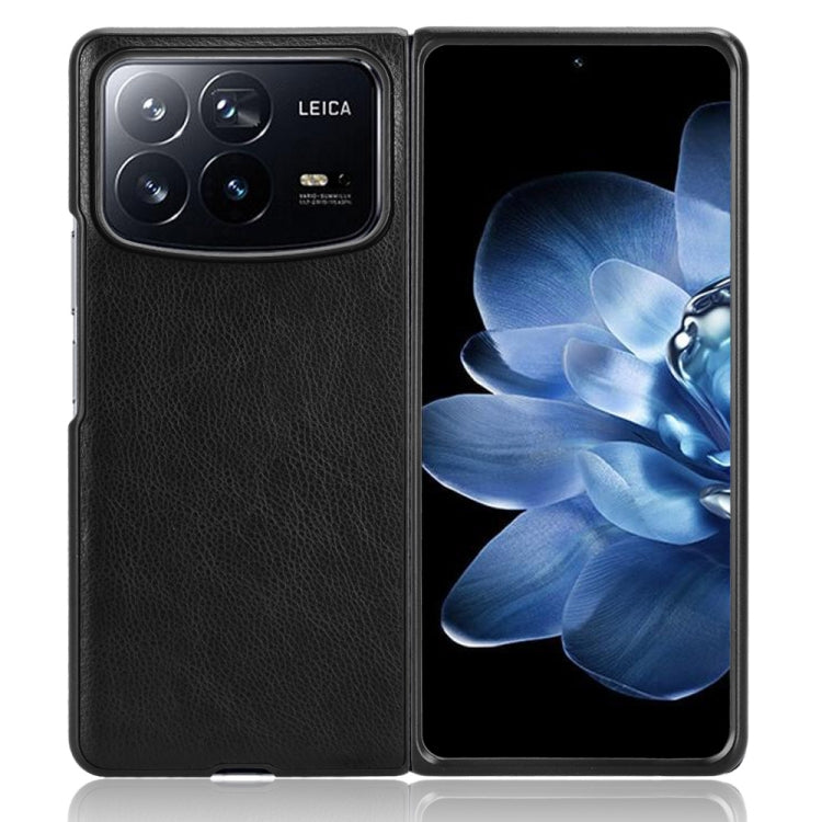 For Xiaomi Mix Fold 4 Litchi Texture Back Cover Phone Case