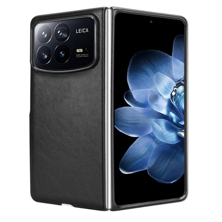 For Xiaomi Mix Fold 4 Litchi Texture Back Cover Phone Case
