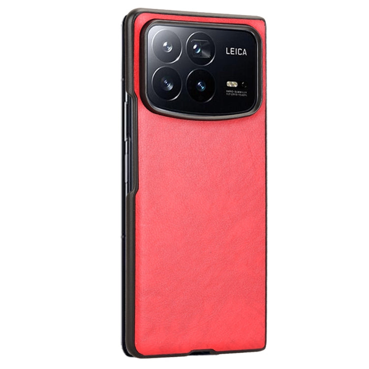 For Xiaomi Mix Fold 4 Litchi Texture Back Cover Phone Case
