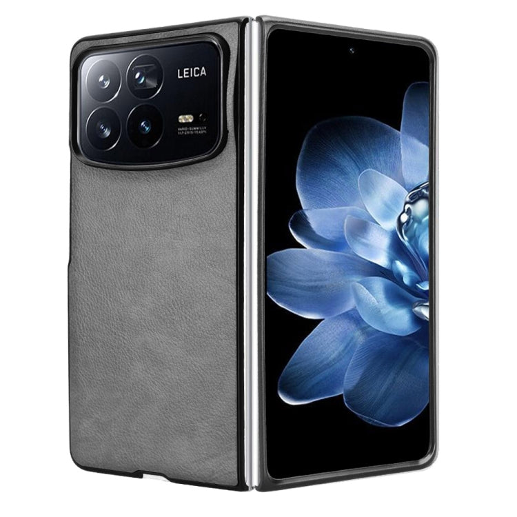 For Xiaomi Mix Fold 4 Litchi Texture Back Cover Phone Case