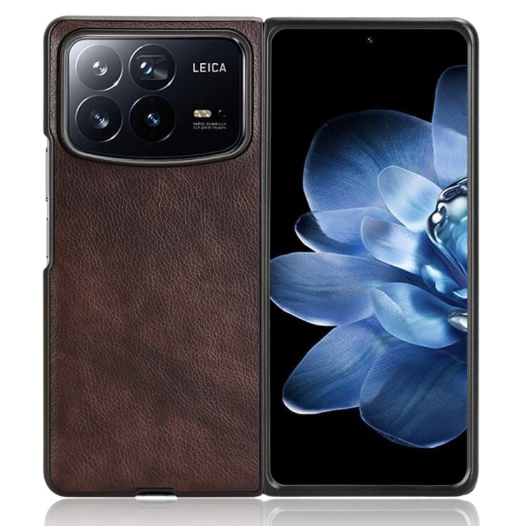 For Xiaomi Mix Fold 4 Litchi Texture Back Cover Phone Case