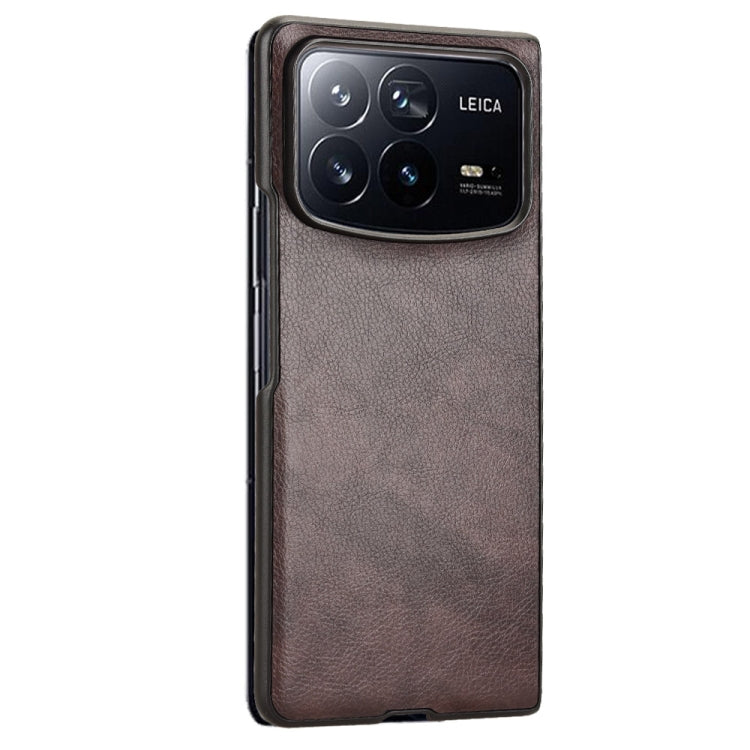 For Xiaomi Mix Fold 4 Litchi Texture Back Cover Phone Case