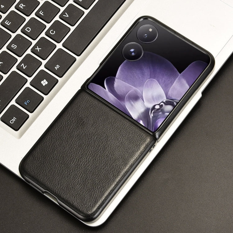 For Xiaomi Mix Flip Litchi Texture Back Cover Phone Case