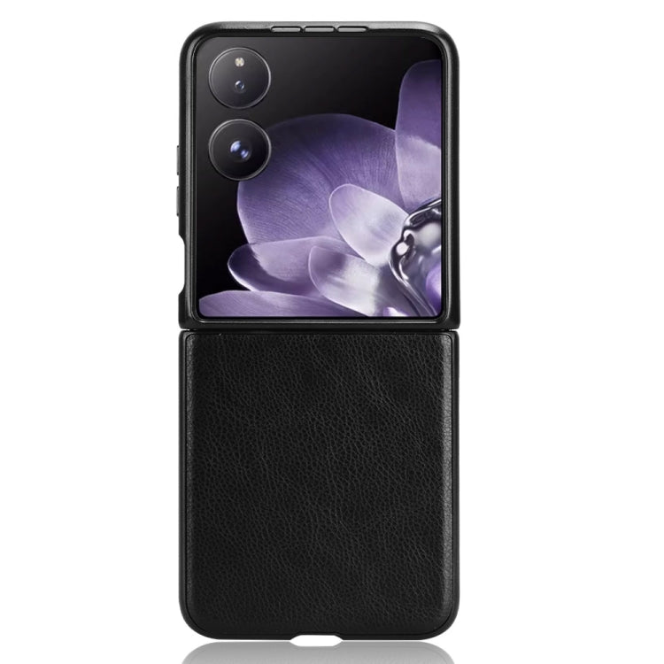 For Xiaomi Mix Flip Litchi Texture Back Cover Phone Case