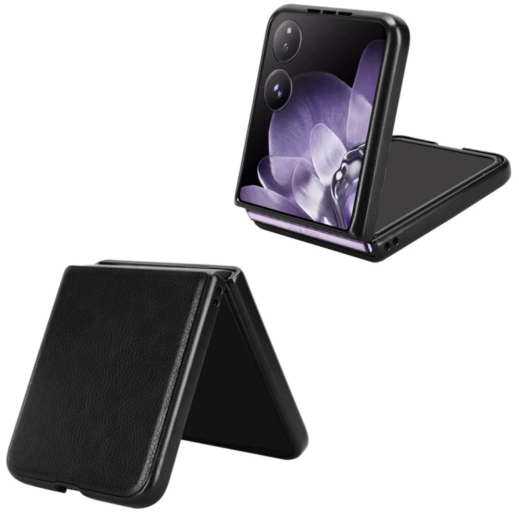 For Xiaomi Mix Flip Litchi Texture Back Cover Phone Case