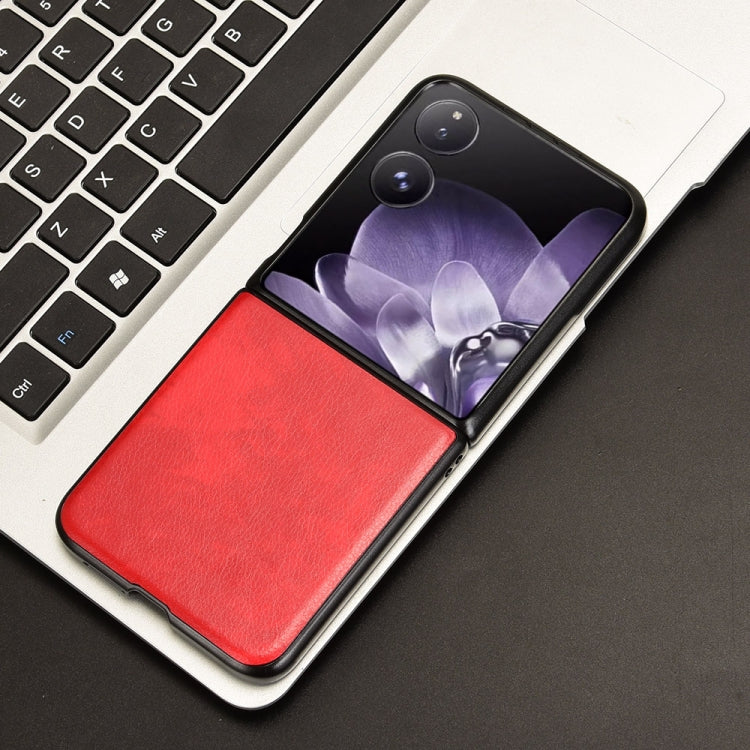 For Xiaomi Mix Flip Litchi Texture Back Cover Phone Case
