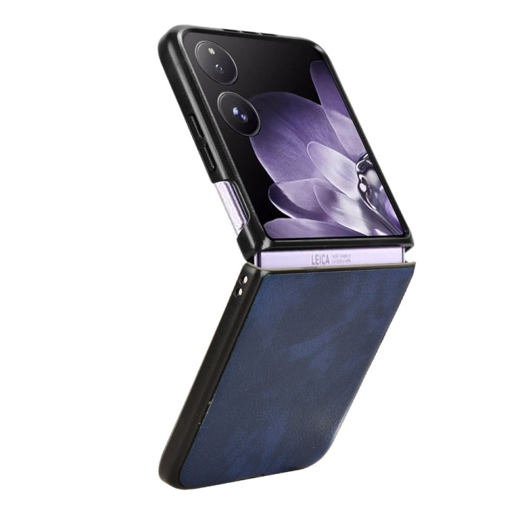 For Xiaomi Mix Flip Litchi Texture Back Cover Phone Case