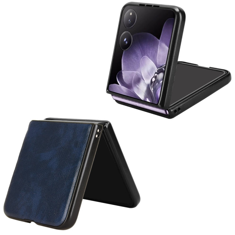 For Xiaomi Mix Flip Litchi Texture Back Cover Phone Case