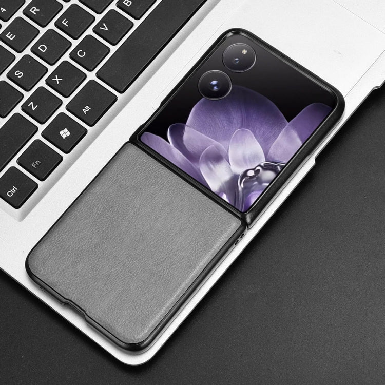 For Xiaomi Mix Flip Litchi Texture Back Cover Phone Case