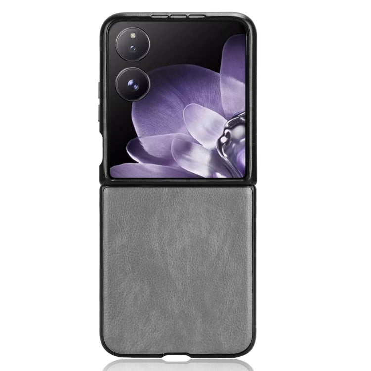 For Xiaomi Mix Flip Litchi Texture Back Cover Phone Case