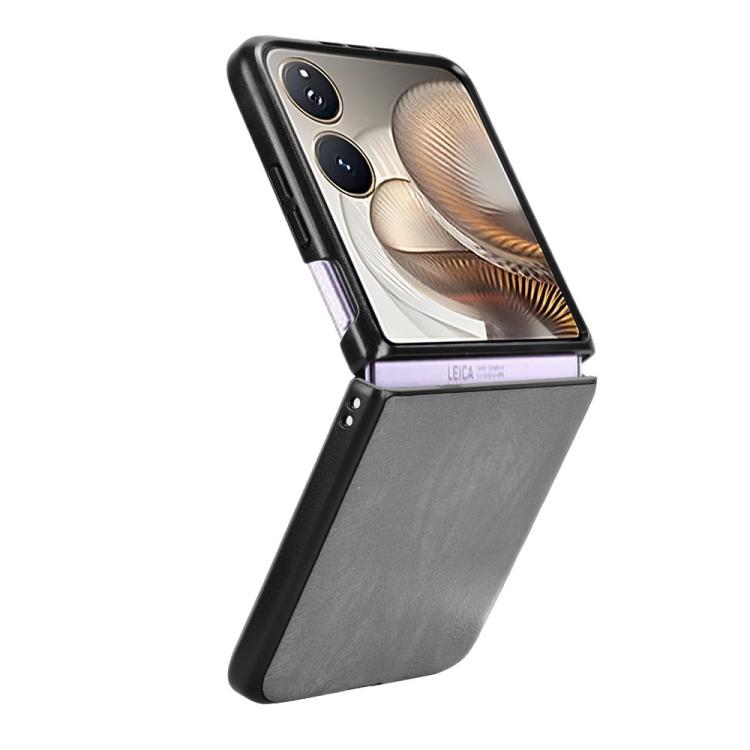 For Xiaomi Mix Flip 2 Litchi Texture Back Cover Phone Case