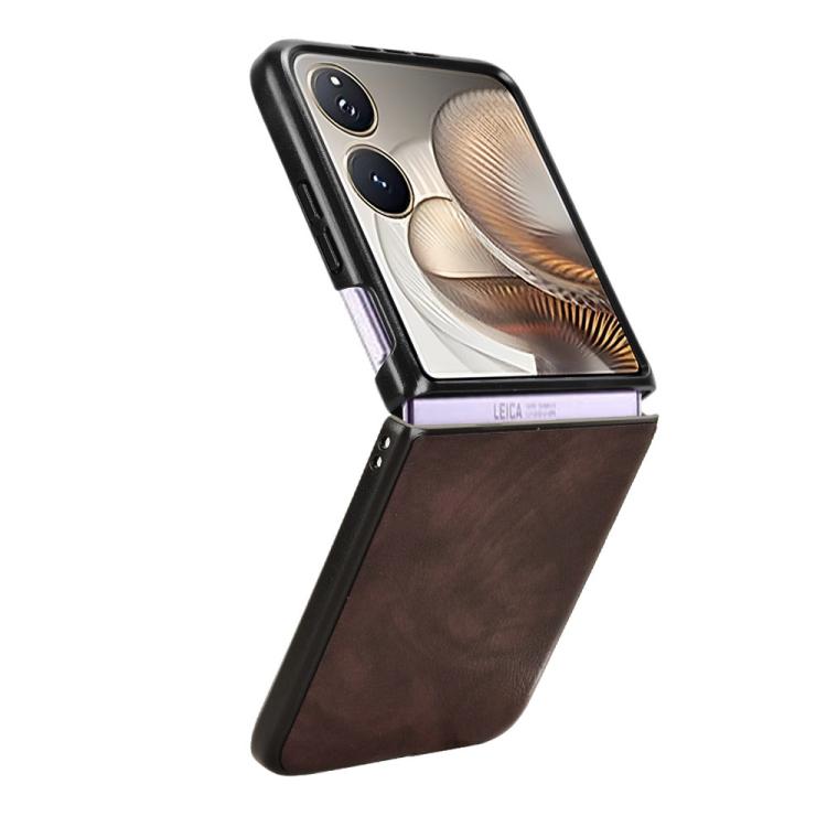 For Xiaomi Mix Flip 2 Litchi Texture Back Cover Phone Case