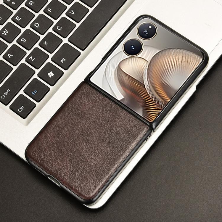 For Xiaomi Mix Flip 2 Litchi Texture Back Cover Phone Case