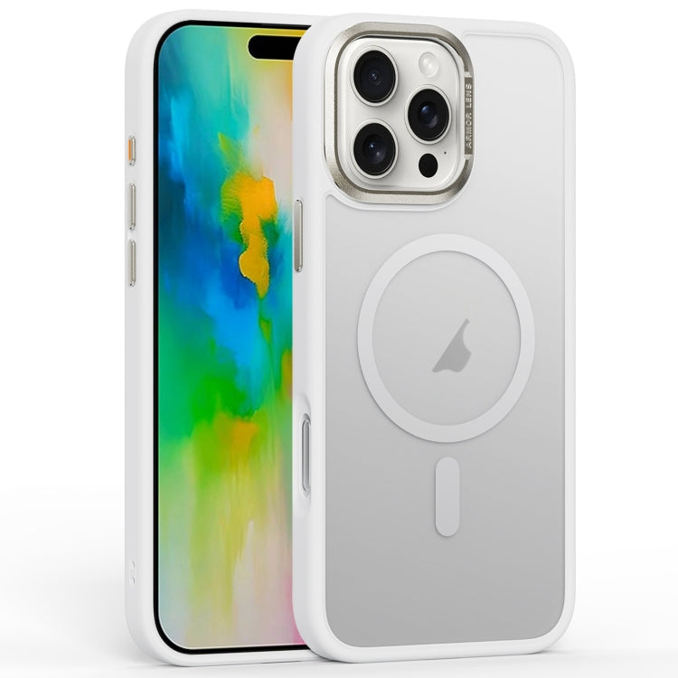 For iPhone 16 Pro Max Frosted MagSafe Magnetic Phone Case