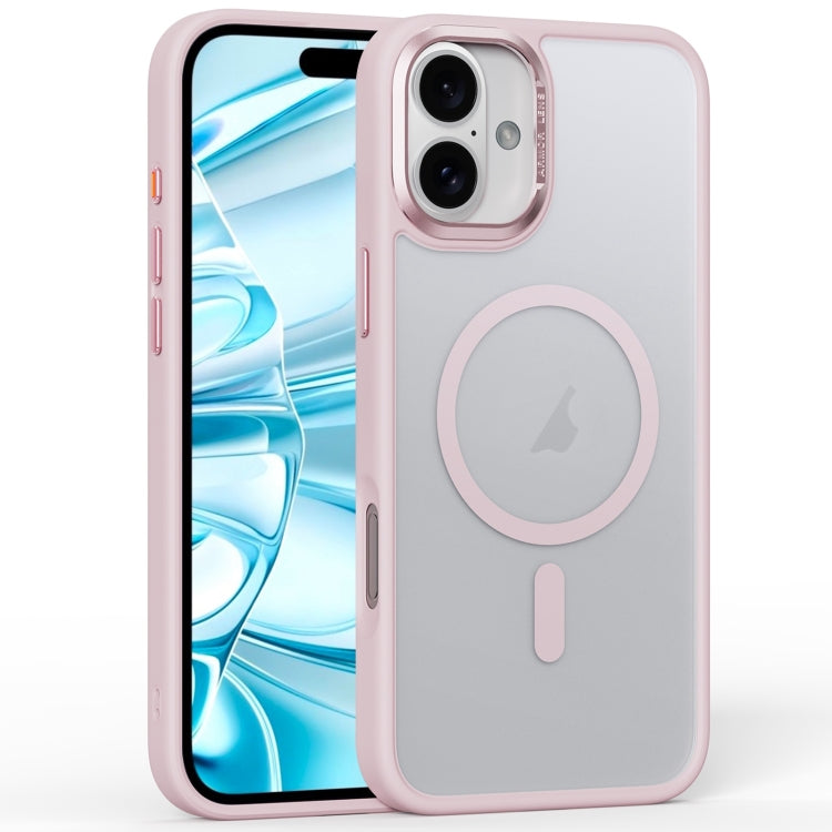 For iPhone 16 Plus Frosted MagSafe Magnetic Phone Case
