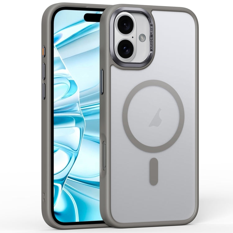 For iPhone 16 Plus Frosted MagSafe Magnetic Phone Case