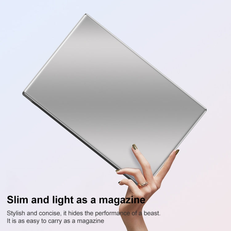 14 inch Windows 11 Laptop, 8GB+128GB, Gen 4th Intel Core i3 CPU, 180 Degree Rotation Axis - Silver