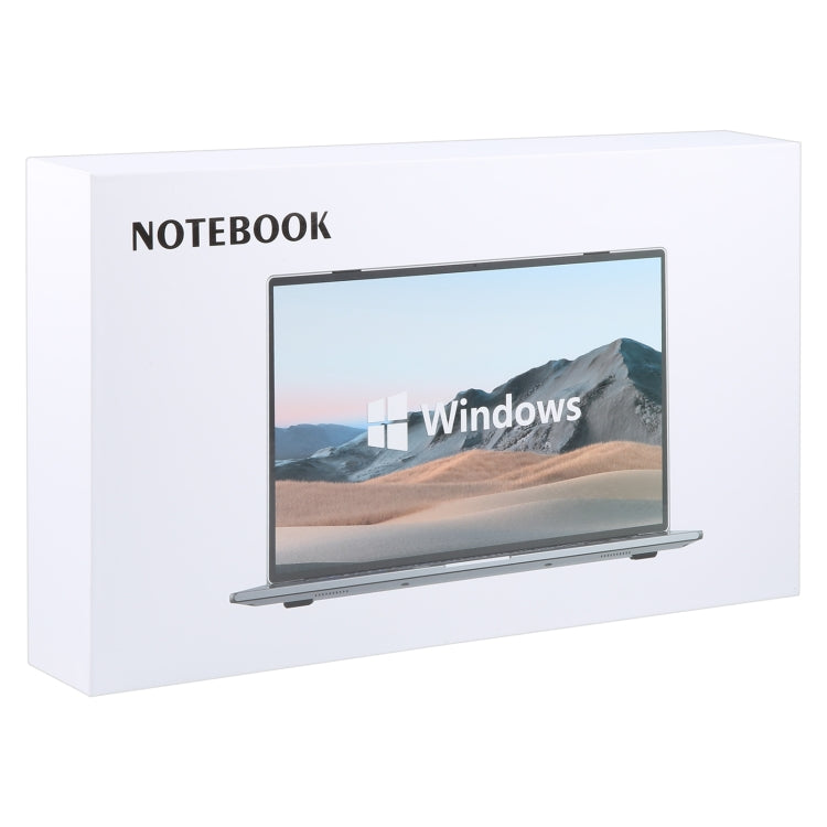 14 inch Windows 11 Laptop, 8GB+128GB, Gen 4th Intel Core i3 CPU, 180 Degree Rotation Axis - Silver