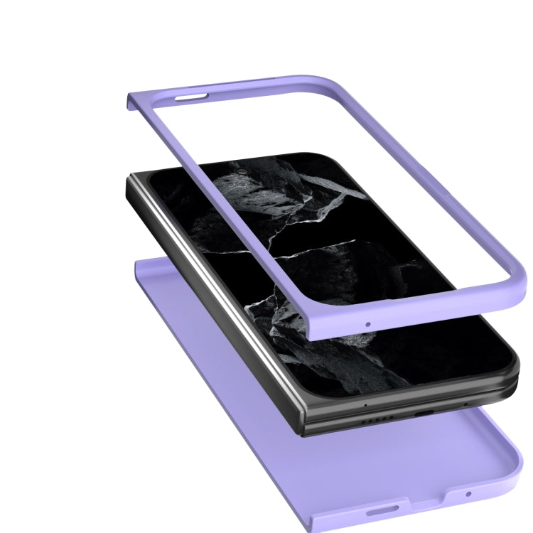 For Google Pixel 9 Pro Fold Skin Feel PC Phone Case