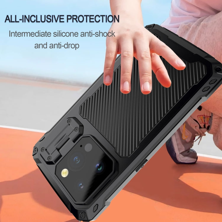 For iPhone 15 Pro Lens Holder Metal IP54 Life Waterproof Three-proof MagSafe Phone Case