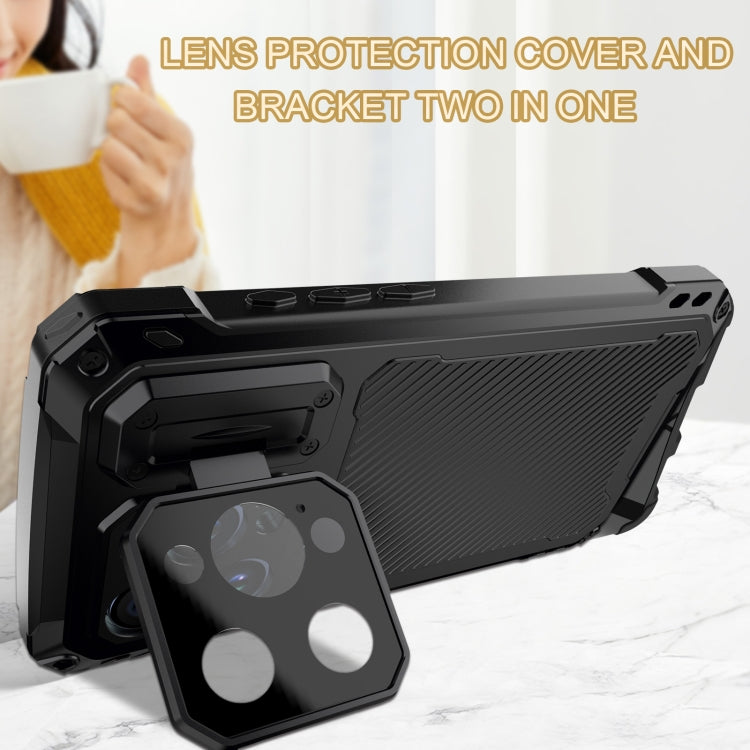 For iPhone 15 Pro Lens Holder Metal IP54 Life Waterproof Three-proof MagSafe Phone Case