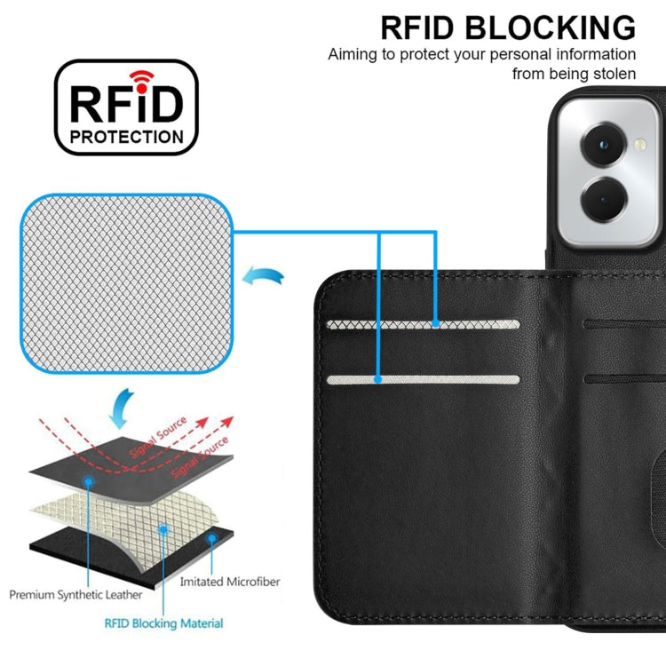 For Motorola Moto G Power 2024 5G Rhombic Texture Card Bag RFID Phone Case with Long Lanyard