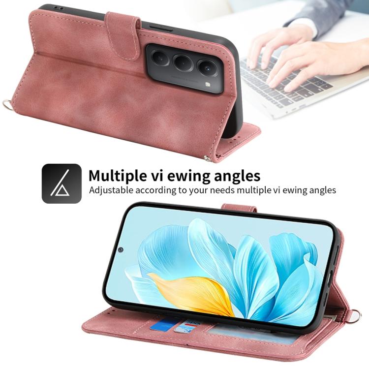 For Redmi 15 5G Global / 15 4G SEA 169.5mm Skin Feel Flowers Embossed Wallet Leather Phone Case