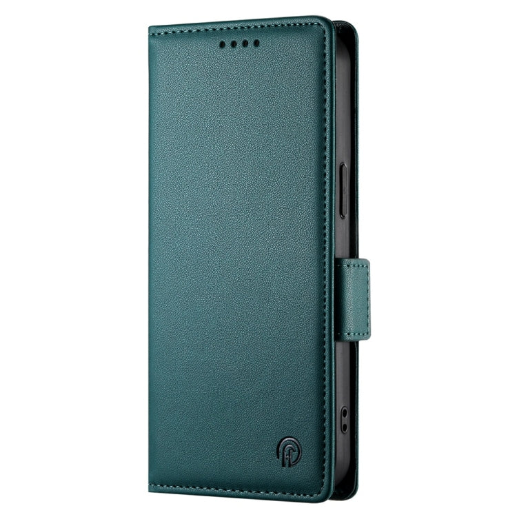 For Honor X60i Side Buckle Magnetic Frosted Leather Phone Case