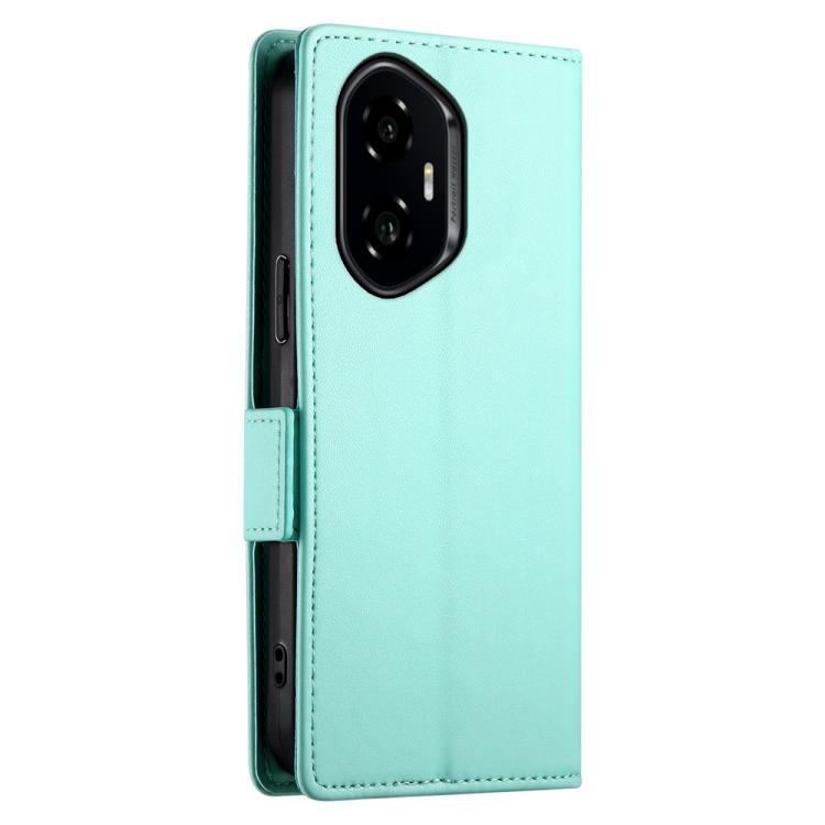 For Honor 300 Pro / 300 Ultra Side Buckle Magnetic Frosted Leather Phone Case