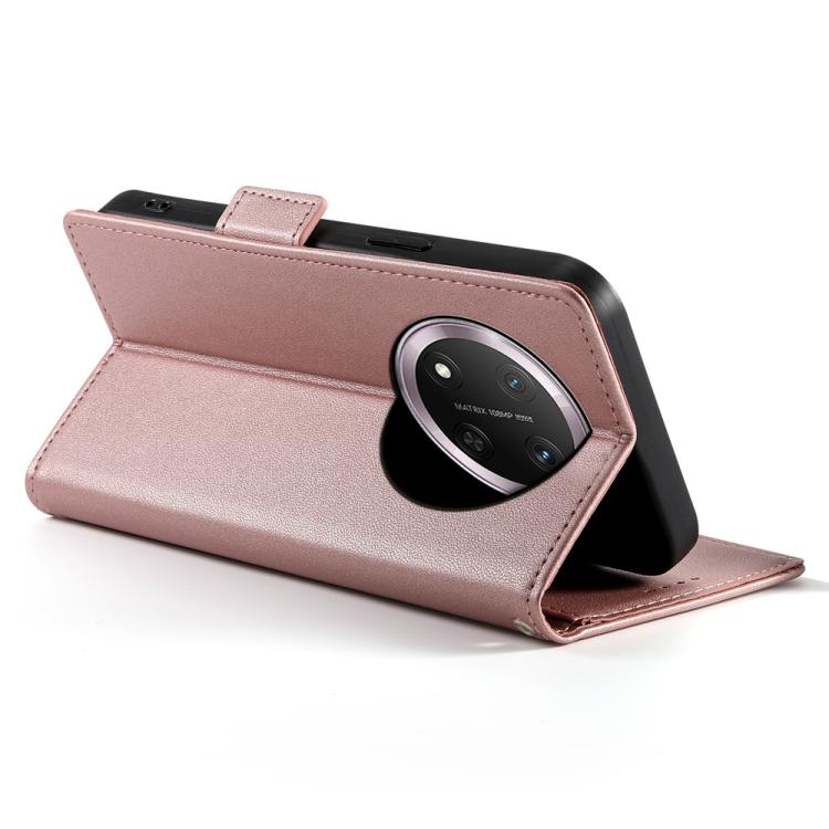 For Honor X9c Global / Magic7 Lite Side Buckle Magnetic Frosted Leather Phone Case