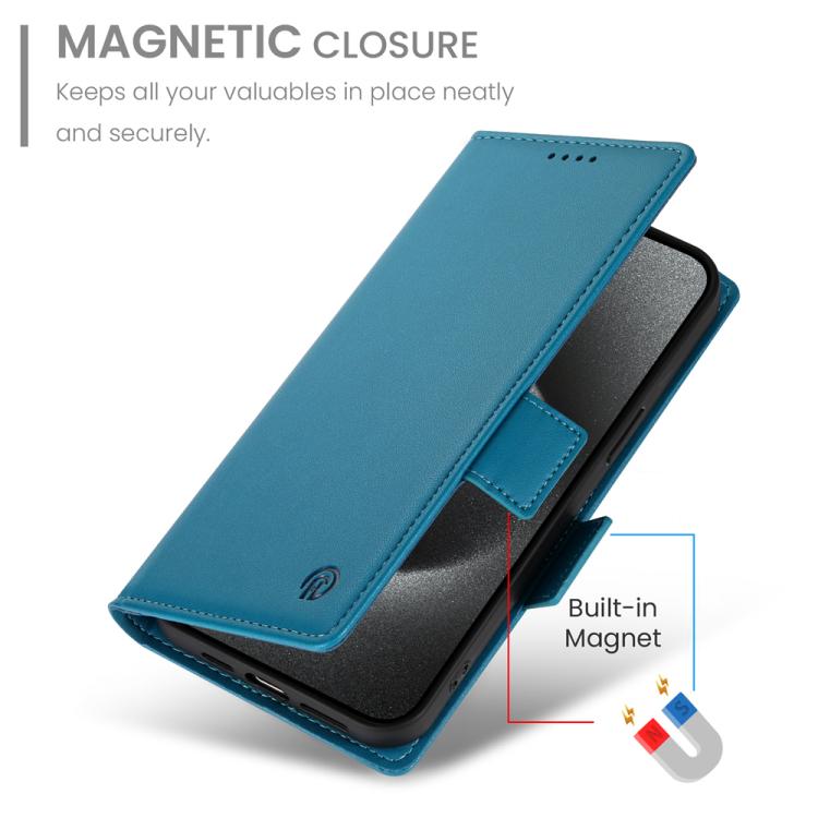 For Honor 400 Lite Global Side Buckle Magnetic Frosted Leather Phone Case