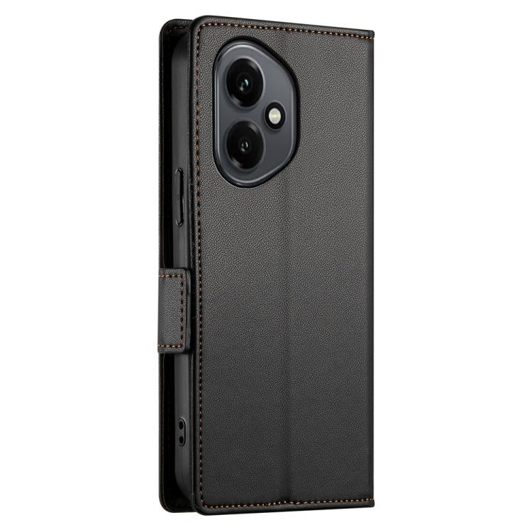 For Honor 400 Global 156.5mm Side Buckle Magnetic Frosted Leather Phone Case