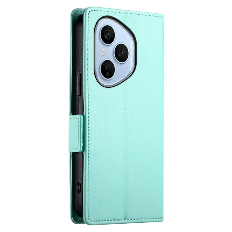 For Honor 400 Pro Global 160.8mm Side Buckle Magnetic Frosted Leather Phone Case