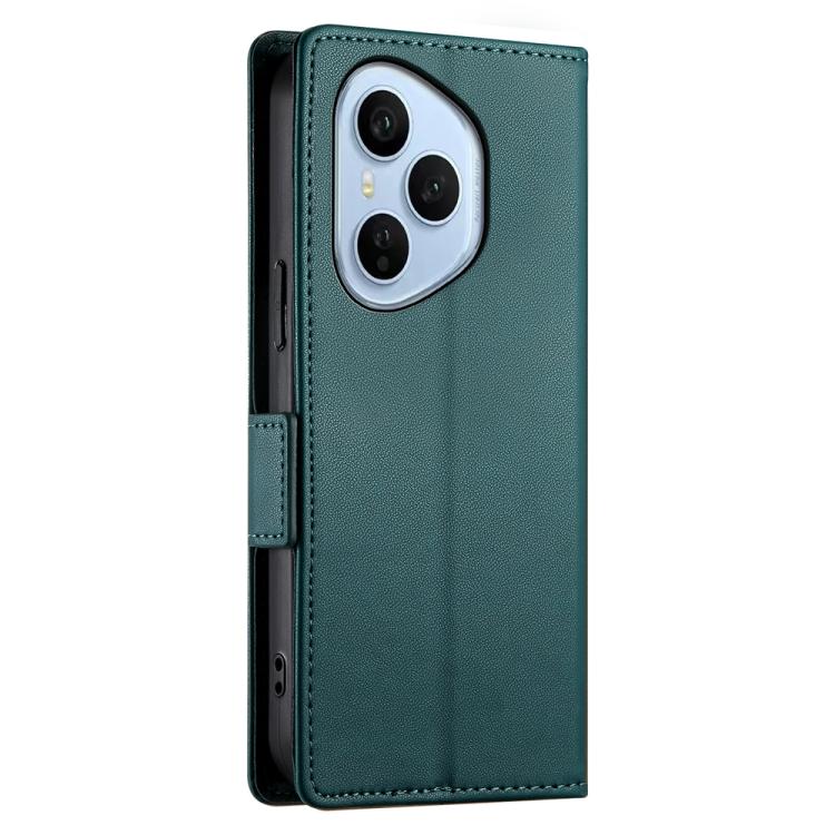 For Honor 400 Pro Global 160.8mm Side Buckle Magnetic Frosted Leather Phone Case