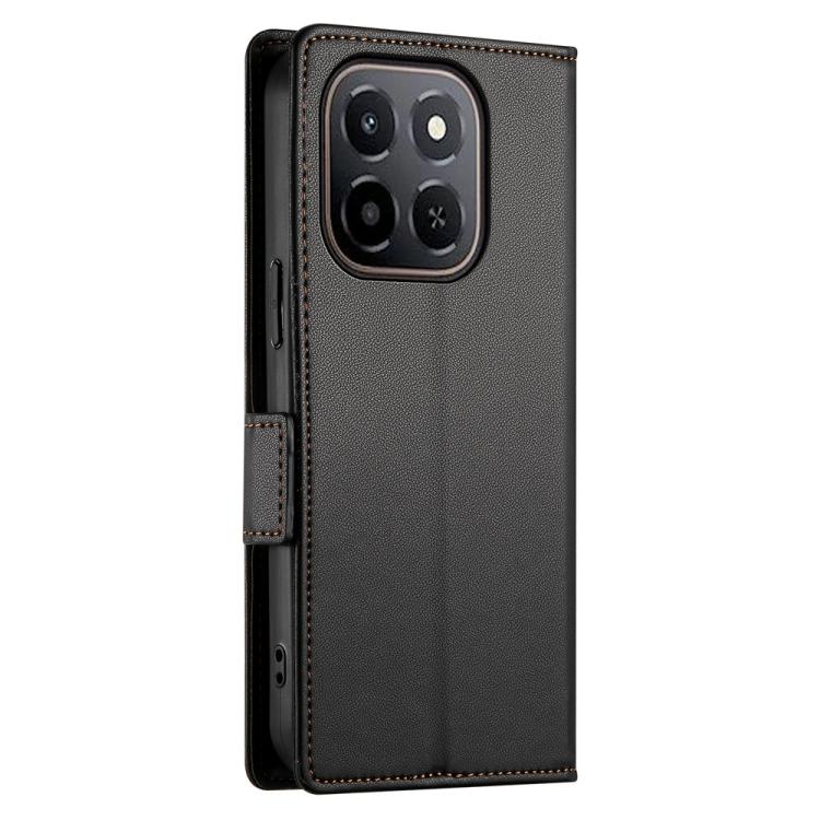 For Honor X6c 4G / X5b / X5b Plus Side Buckle Magnetic Frosted Leather Phone Case