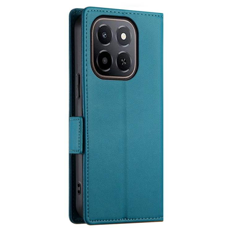 For Honor X6c 4G / X5b / X5b Plus Side Buckle Magnetic Frosted Leather Phone Case