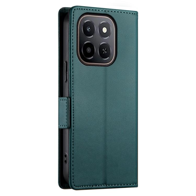 For Honor X6c 4G / X5b / X5b Plus Side Buckle Magnetic Frosted Leather Phone Case