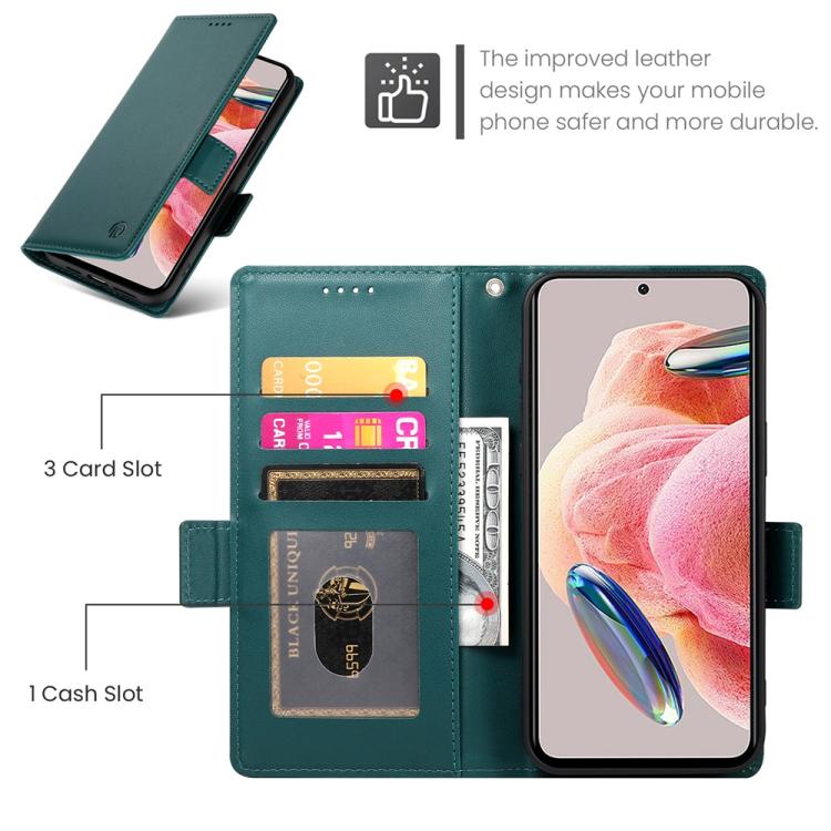 For Honor X6c 4G / X5b / X5b Plus Side Buckle Magnetic Frosted Leather Phone Case