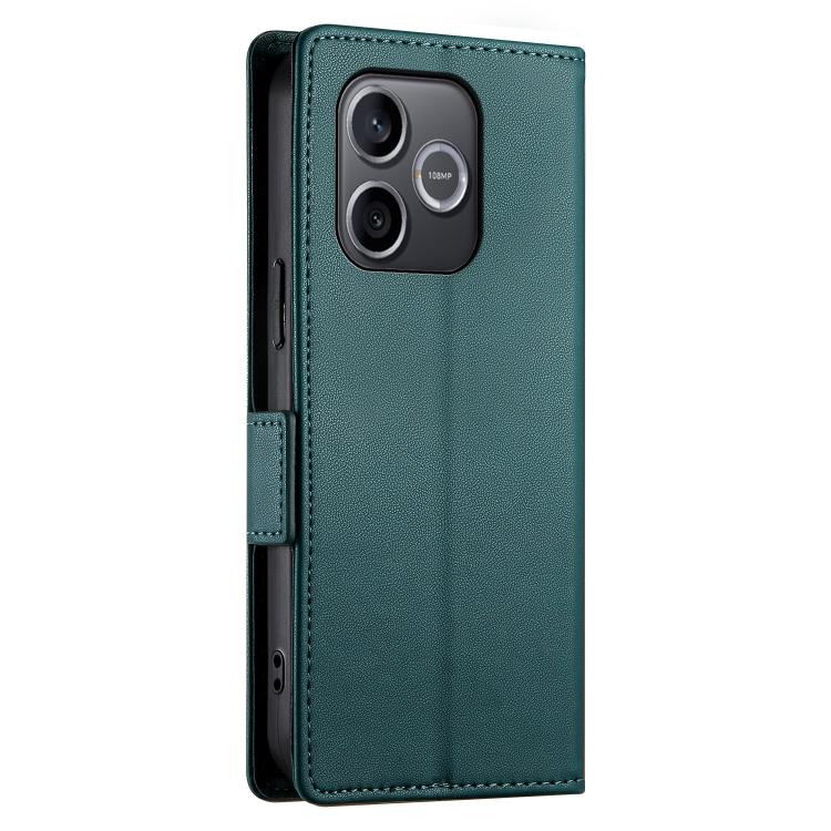 For Honor 600 Lite Global Side Buckle Magnetic Frosted Leather Phone Case