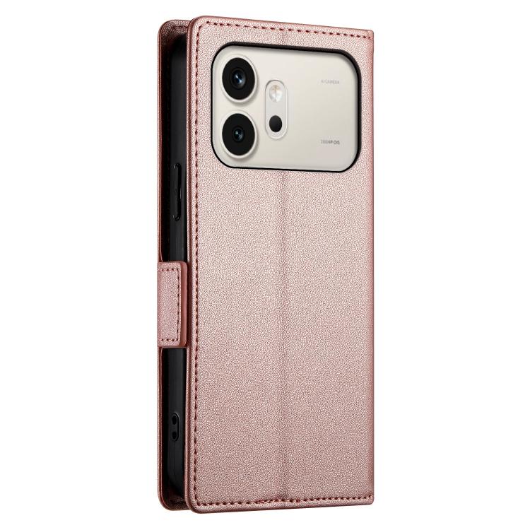 For Honor 600 Global / 600 Pro Global Side Buckle Magnetic Frosted Leather Phone Case