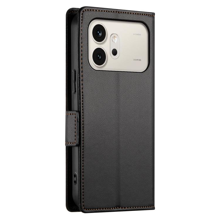 For Honor 600 Global / 600 Pro Global Side Buckle Magnetic Frosted Leather Phone Case