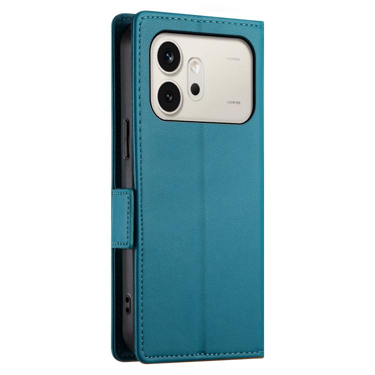 For Honor 600 Global / 600 Pro Global Side Buckle Magnetic Frosted Leather Phone Case