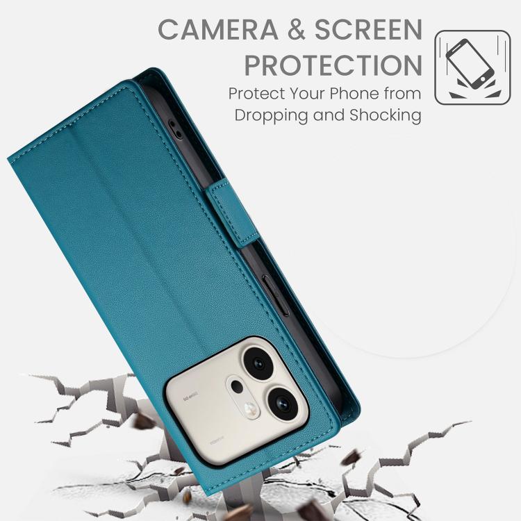 For Honor 600 Global / 600 Pro Global Side Buckle Magnetic Frosted Leather Phone Case
