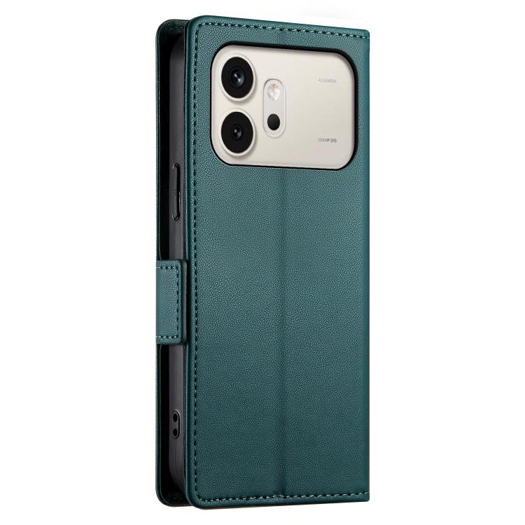 For Honor 600 Global / 600 Pro Global Side Buckle Magnetic Frosted Leather Phone Case