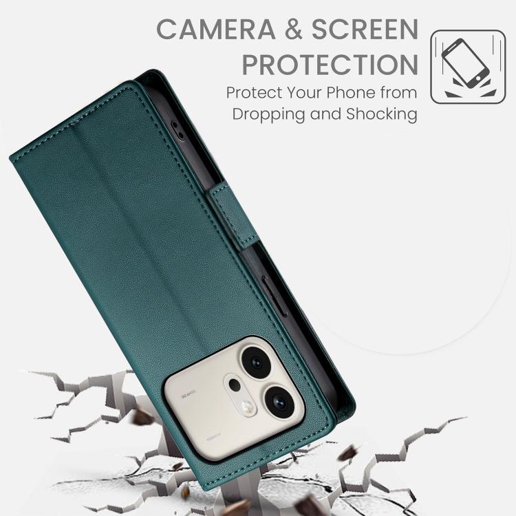 For Honor 600 Global / 600 Pro Global Side Buckle Magnetic Frosted Leather Phone Case