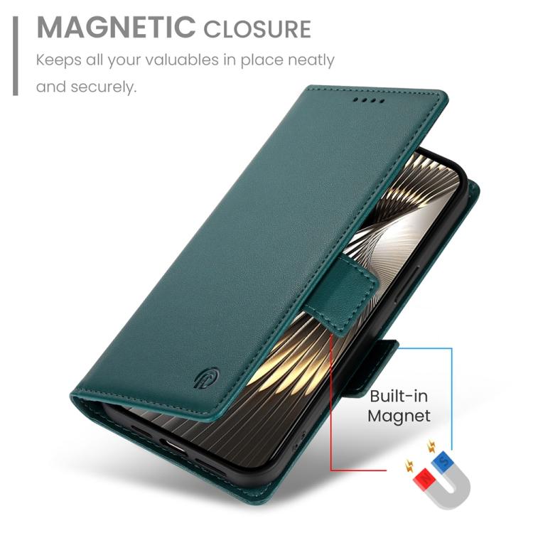 For Redmi  Turbo 4 Pro / Xiaomi Poco F7 Side Buckle Magnetic Frosted Leather Phone Case
