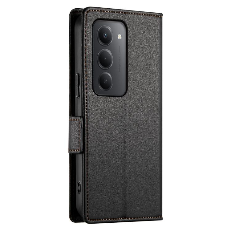 For Redmi 15 5G Global / 15 4G SEA 169.5mm Side Buckle Magnetic Frosted Leather Phone Case
