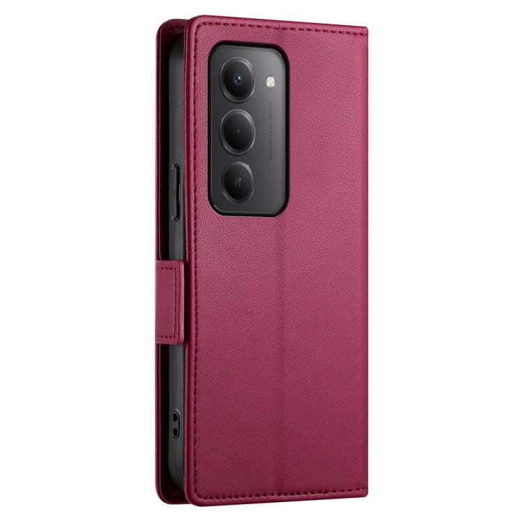 For Redmi 15 5G Global / 15 4G SEA 169.5mm Side Buckle Magnetic Frosted Leather Phone Case